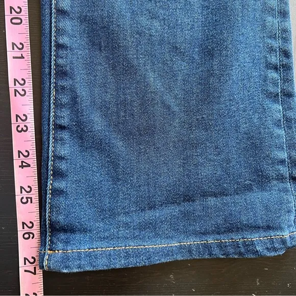 Driftwood Denim Kelly Bootcut Jeans In Blue Denim Size 29