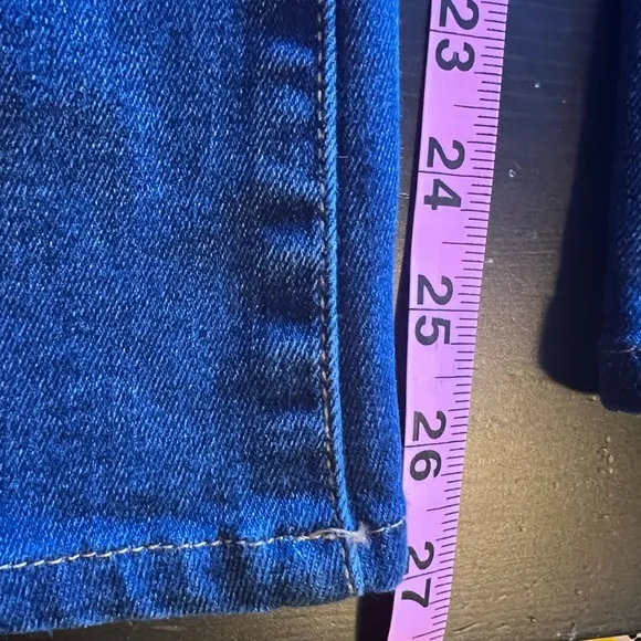 Driftwood Denim Kelly Bootcut Jeans In Blue Denim Size 29