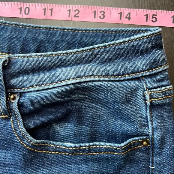 Driftwood Denim Kelly Bootcut Jeans In Blue Denim Size 29