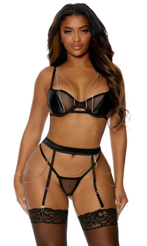 Dripping Diamonds Lingerie Set