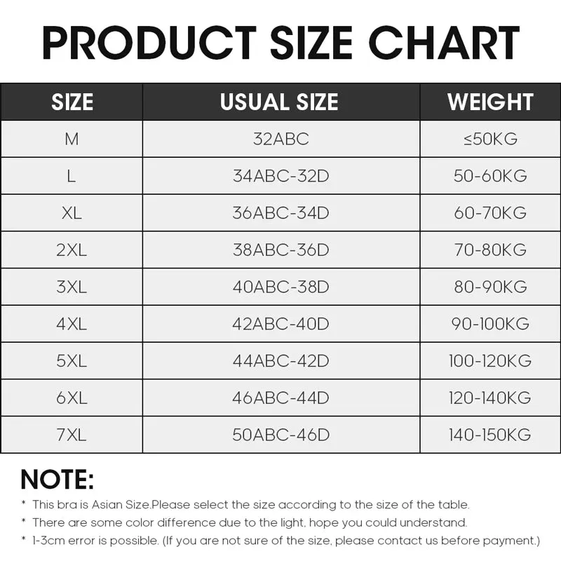 Elevate Your Comfort: M-4XL Wireless Seamless Bralette for Women