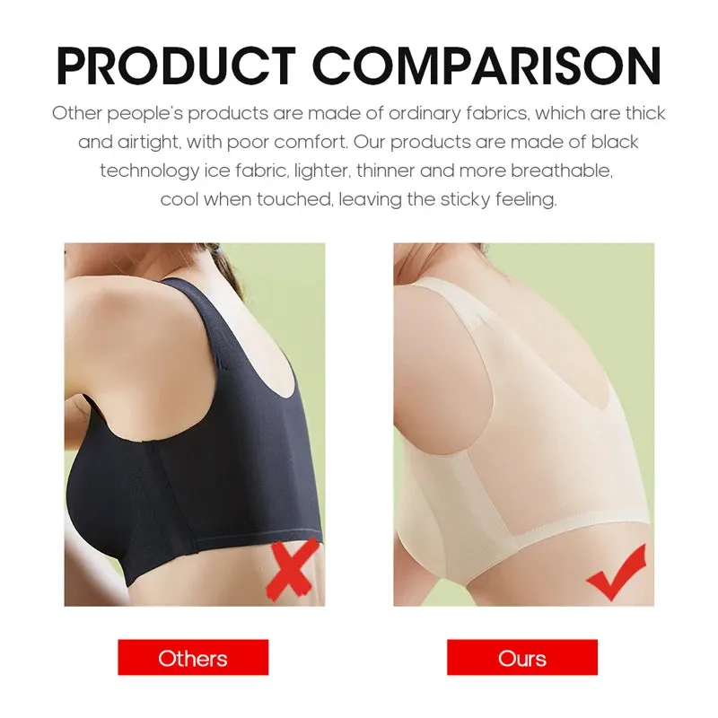 Elevate Your Comfort: M-4XL Wireless Seamless Bralette for Women