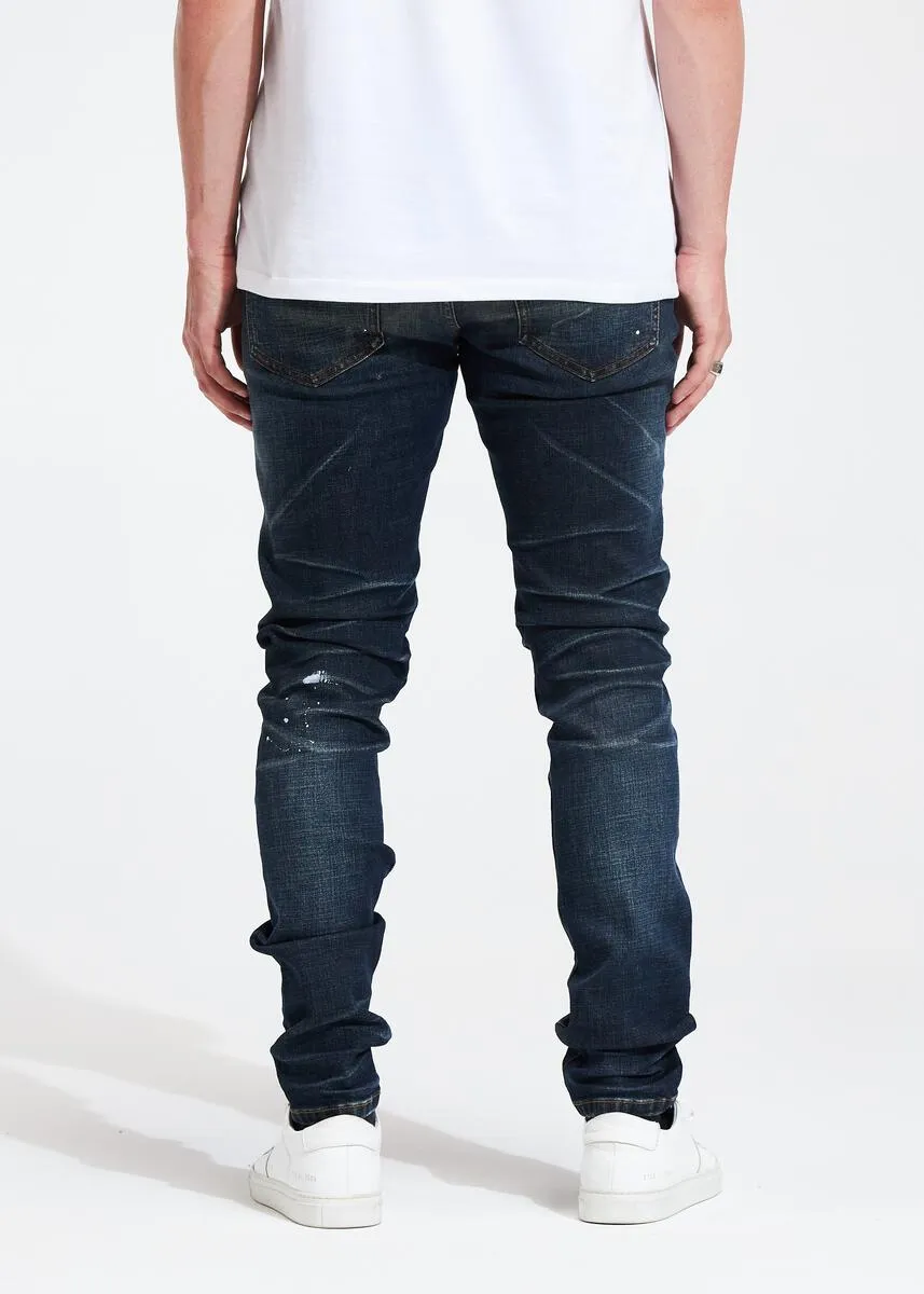 EMBELLISH SLATE DENIM