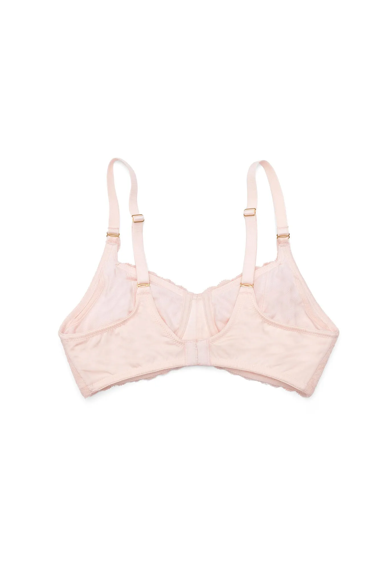 Everyday Lace No-Wire Bra - Bright Peony