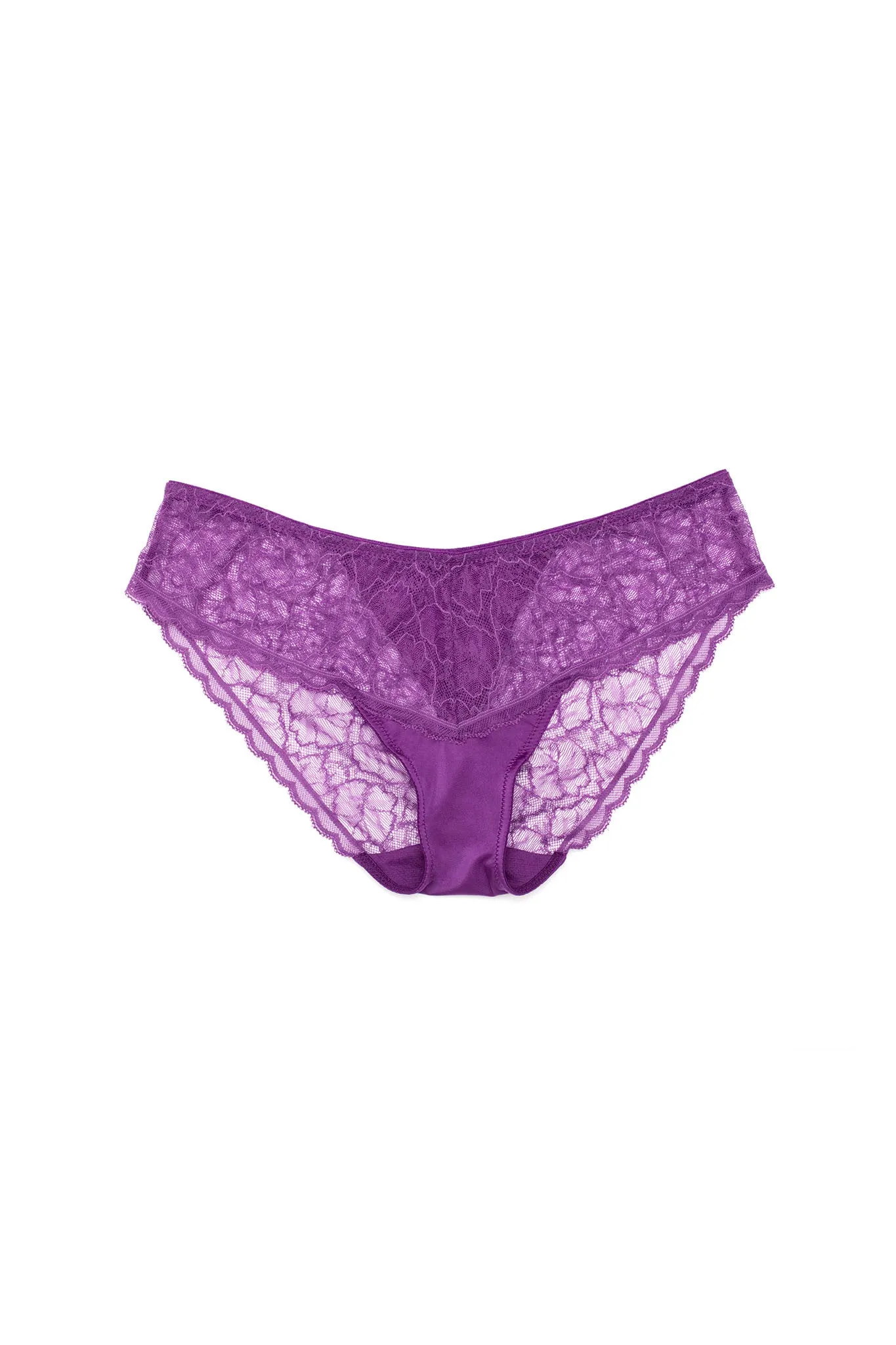 Everyday Lace Panty - Deep Violet