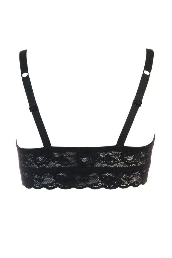 Extended Sweetie Soft Bra - Black