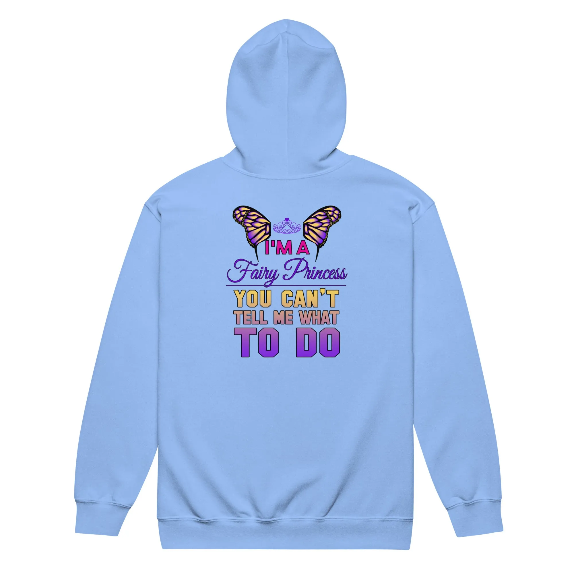 Fairy Princess Hoodie heavy blend zip