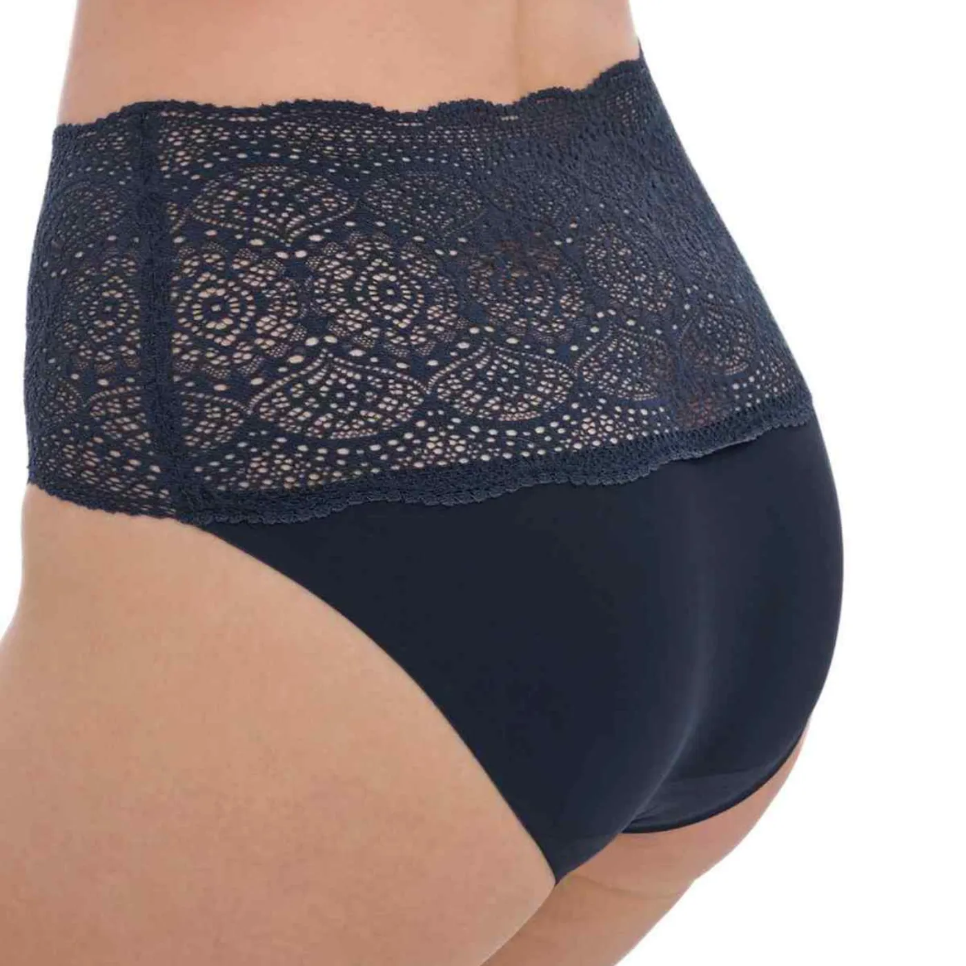 Fantasie Lace Ease Invisible Stretch Full Brief | Navy