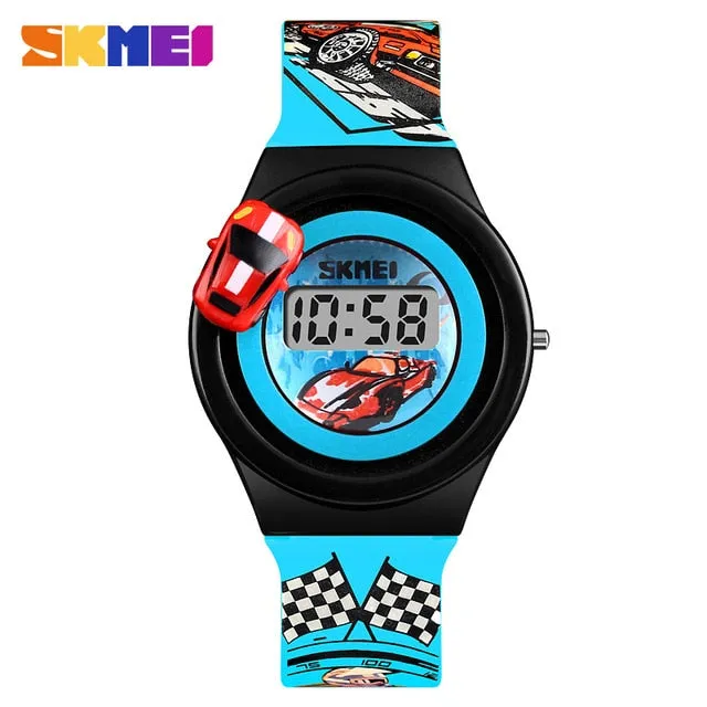 Fashion Cartoon Sports Children's Watches SKMEI Brand Cartoon Digital Child Watch For Boys Girls Kids Wrist watch