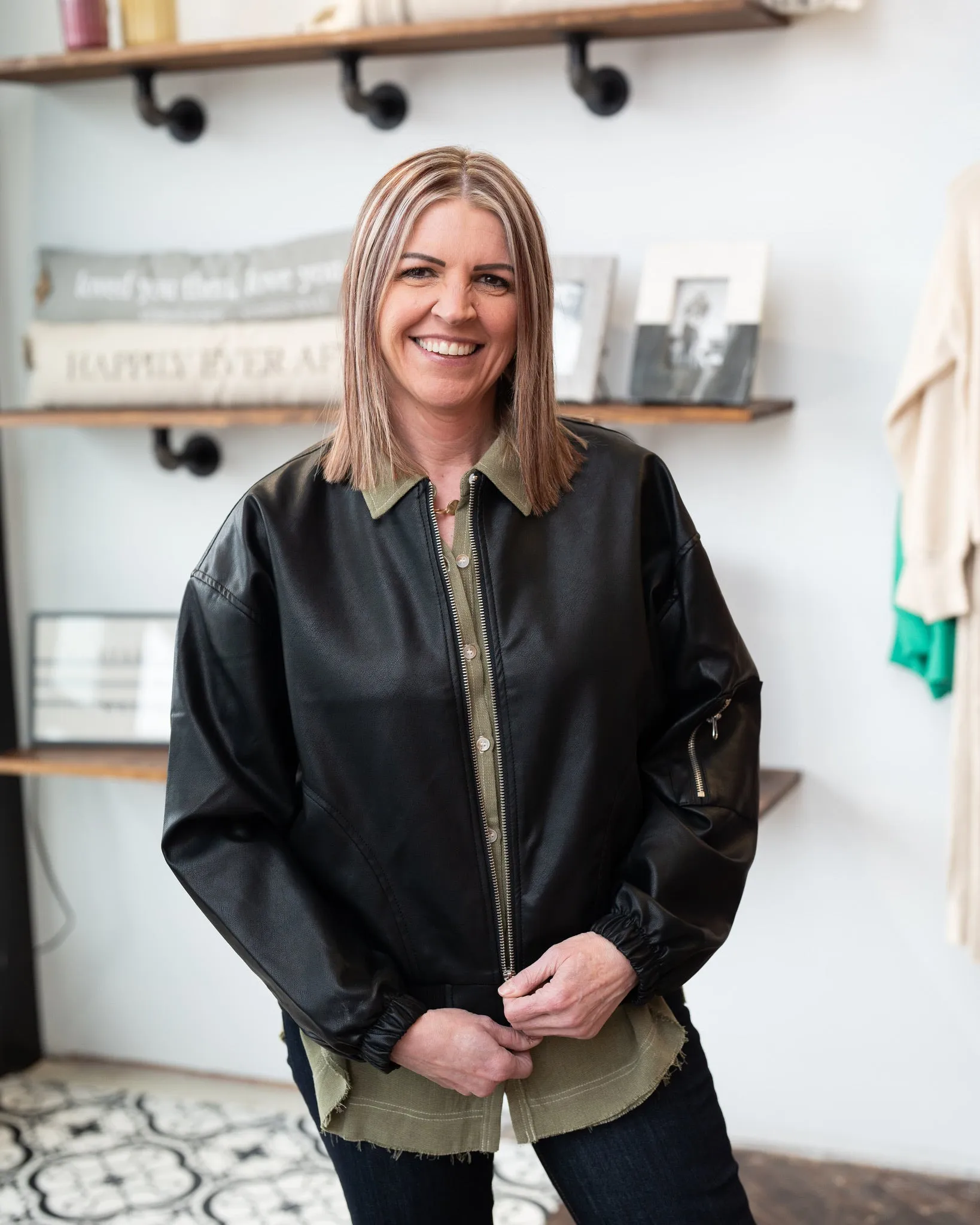 Feeling Fine Bomber Jacket