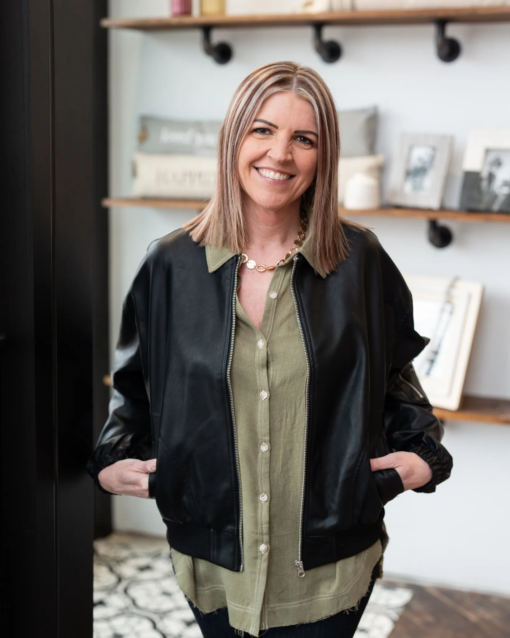 Feeling Fine Bomber Jacket