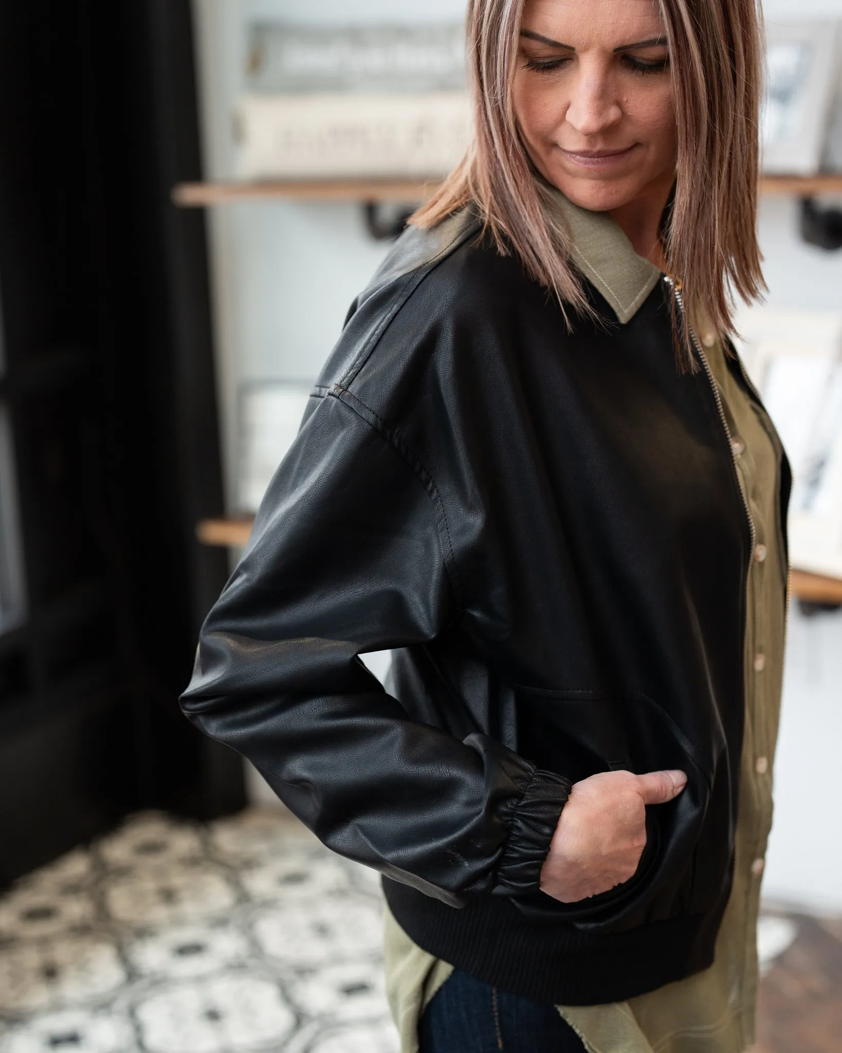 Feeling Fine Bomber Jacket