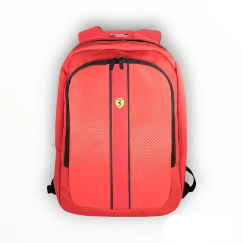 Ferrari 15-Inch USB Red Laptop Notebook Backpack Bag by CG Mobile Ontrack