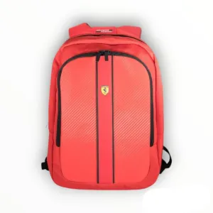 Ferrari 15-Inch USB Red Laptop Notebook Backpack Bag by CG Mobile Ontrack