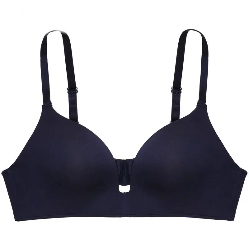 FINETOO Women's Wireless Push-Up Bra for A & B Cups, Small Bust, Seamless, Size 32 - 38