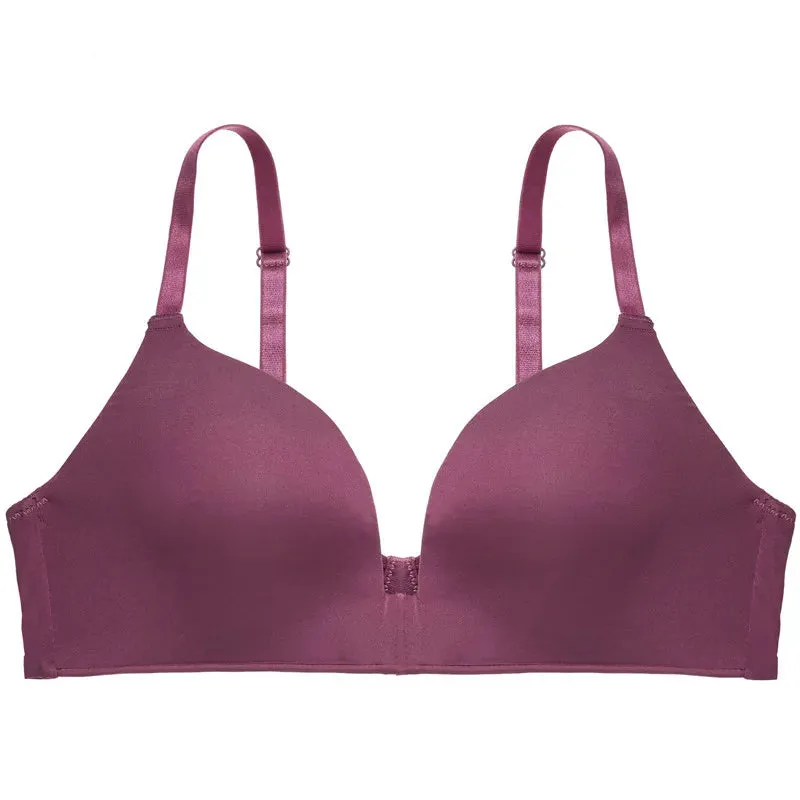 FINETOO Women's Wireless Push-Up Bra for A & B Cups, Small Bust, Seamless, Size 32 - 38