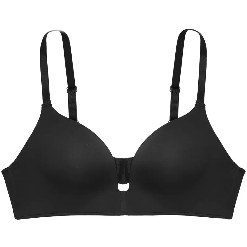 FINETOO Women's Wireless Push-Up Bra for A & B Cups, Small Bust, Seamless, Size 32 - 38