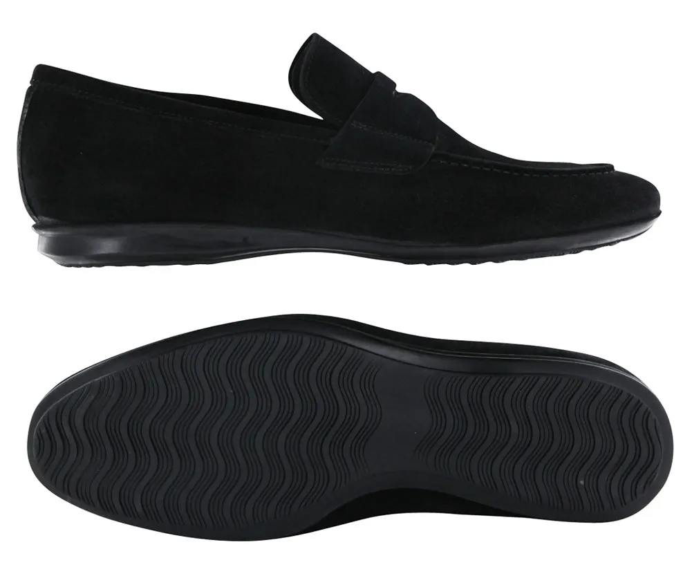 Fiori Di Lusso Black Penny Loafers