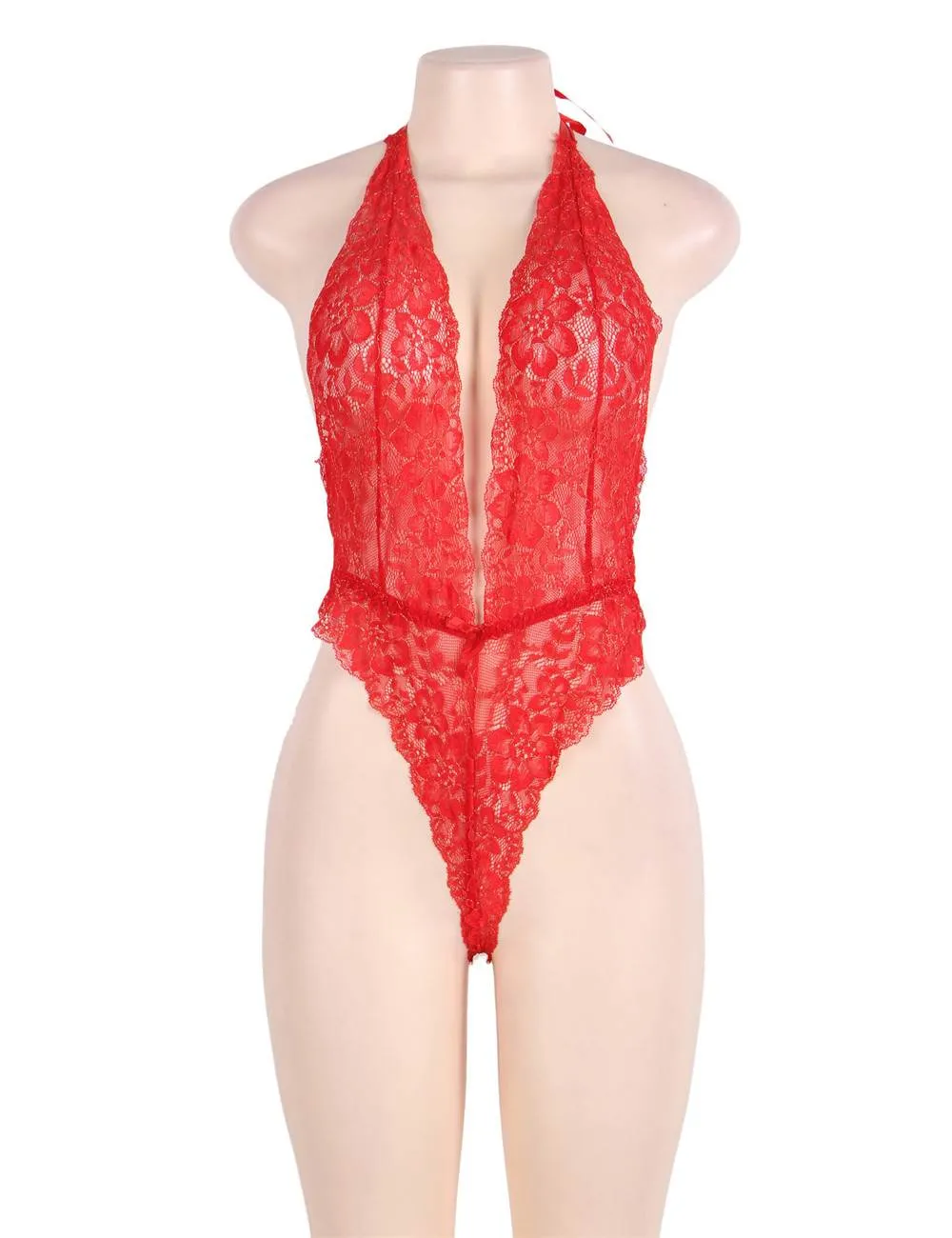 Floral Lace Teddy With Eye patch Egypt