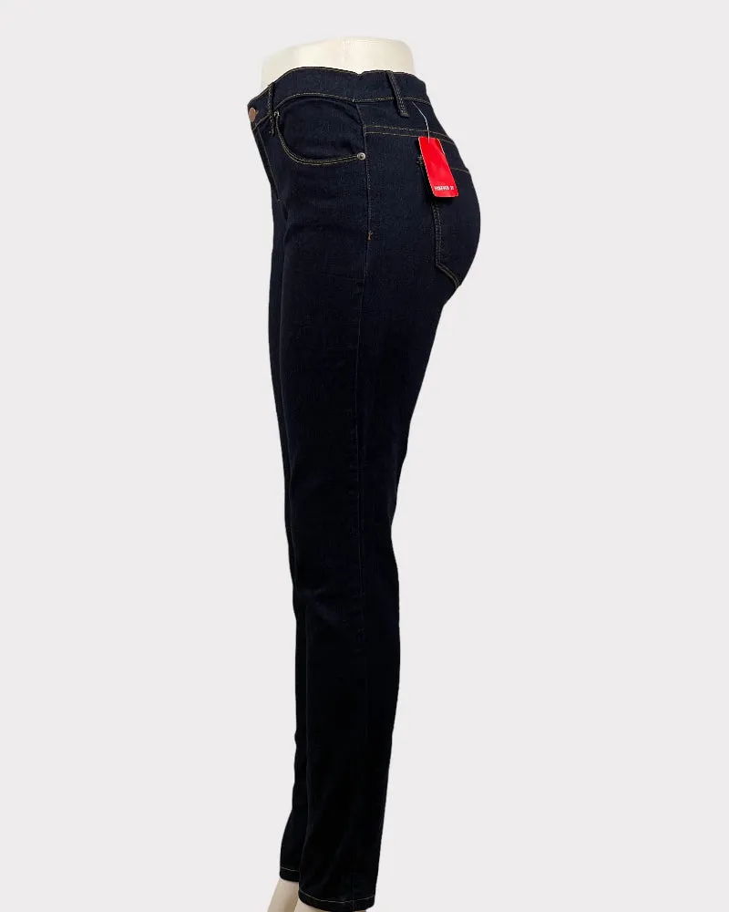 Forever 21 Dark-Wash Blue Skinny Jeans (W31)