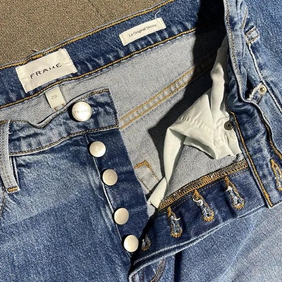 🥰🥰Frame Le Original Skinny Rambla Rock Jeans🥰🥰