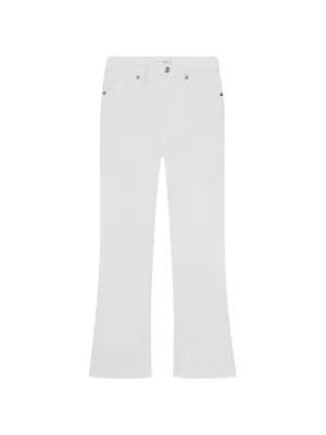 FRAME Reboot Crop in White