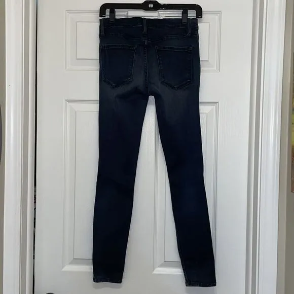 Frame Le Skinny De Jeanne Indigo Jeans
