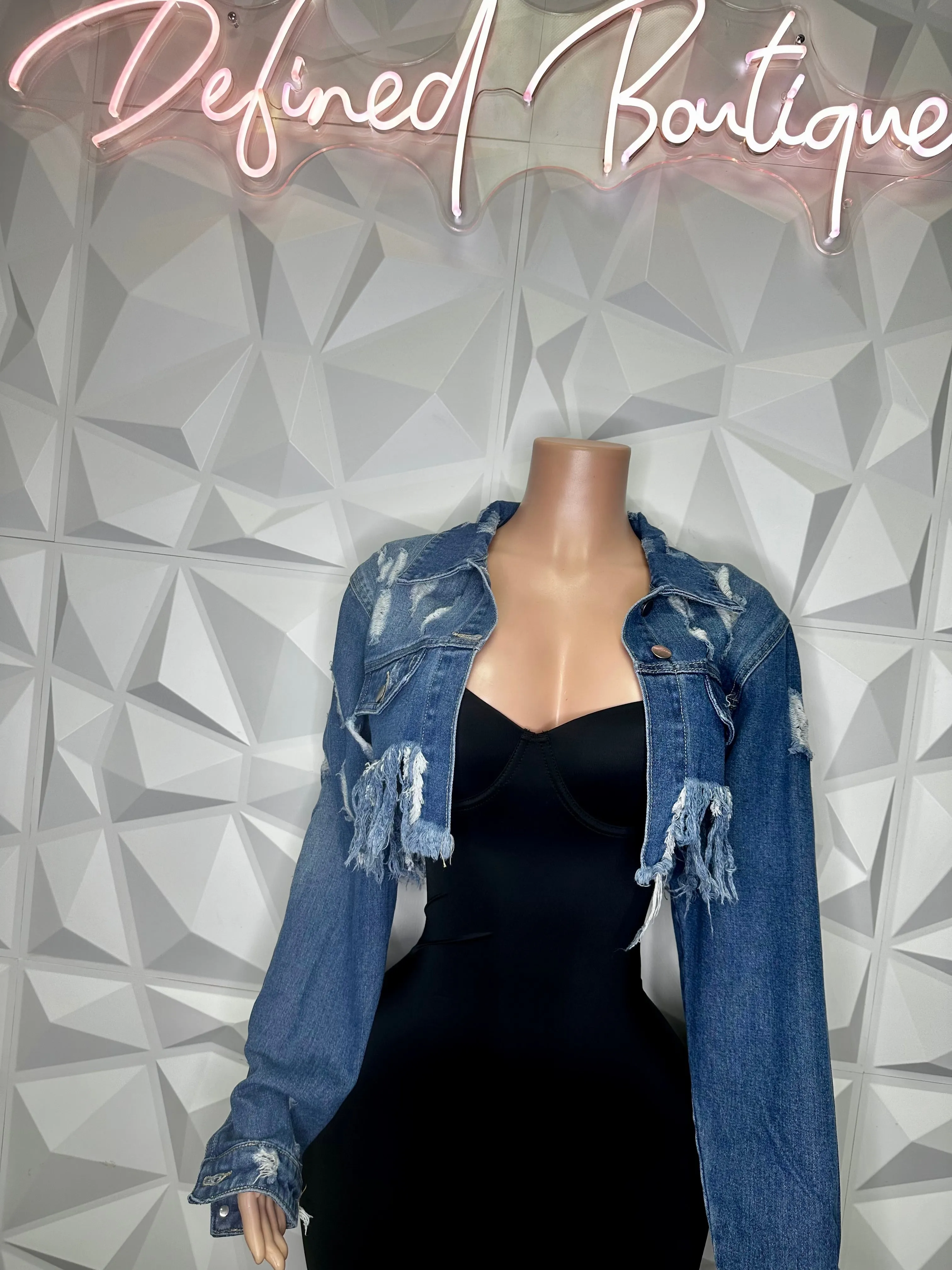 Frayed Denim | Jacket