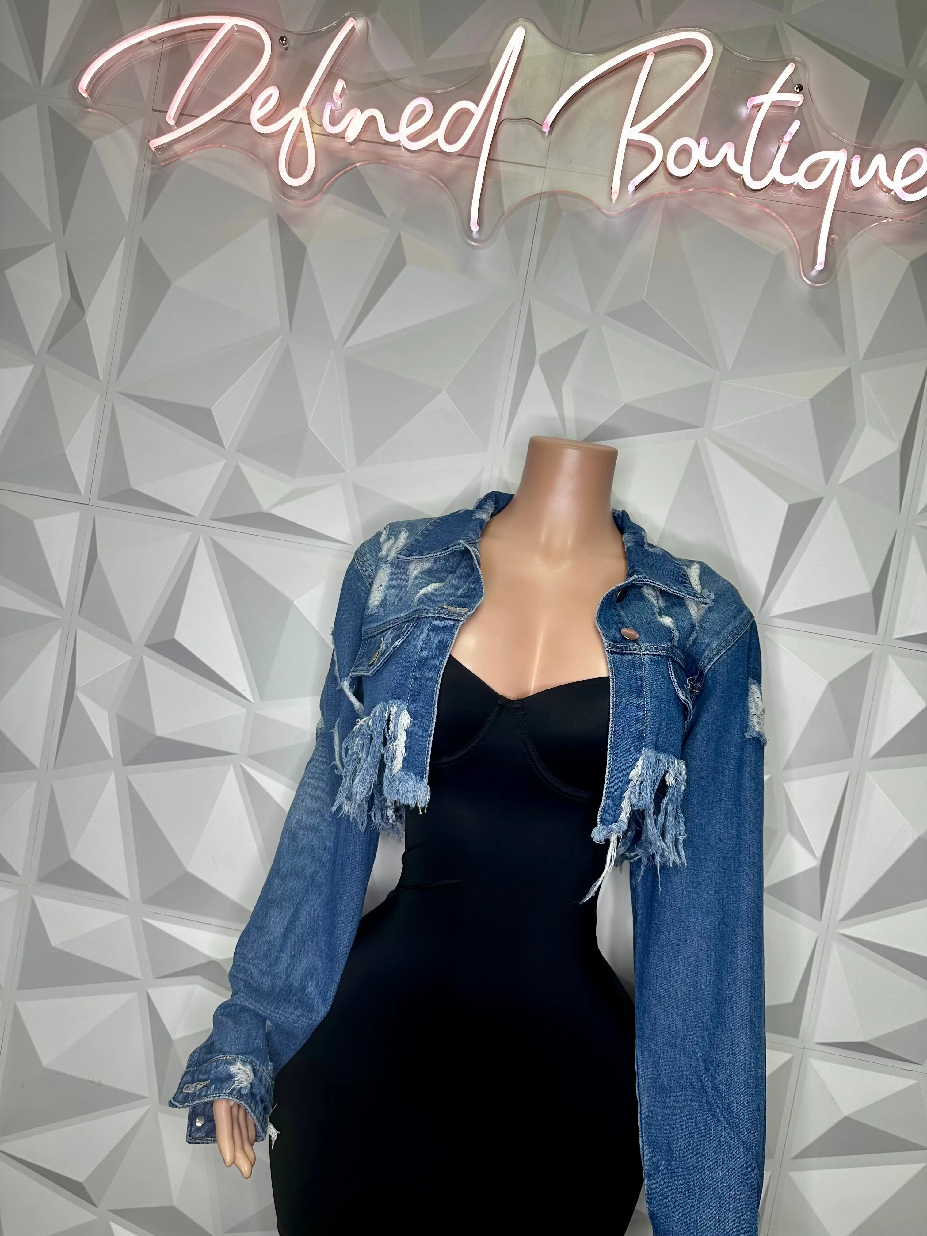Frayed Denim | Jacket