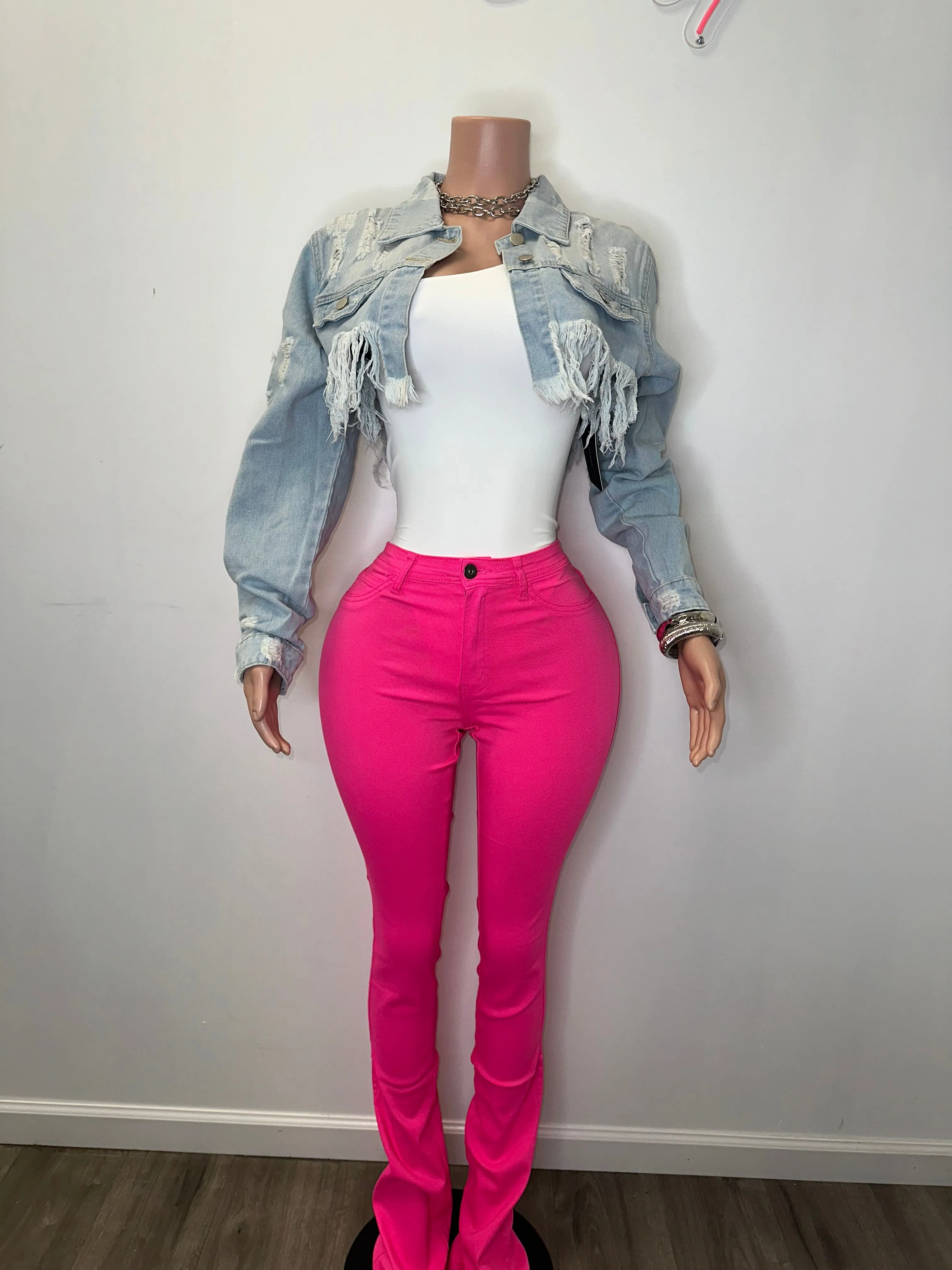 Frayed Denim | Jacket