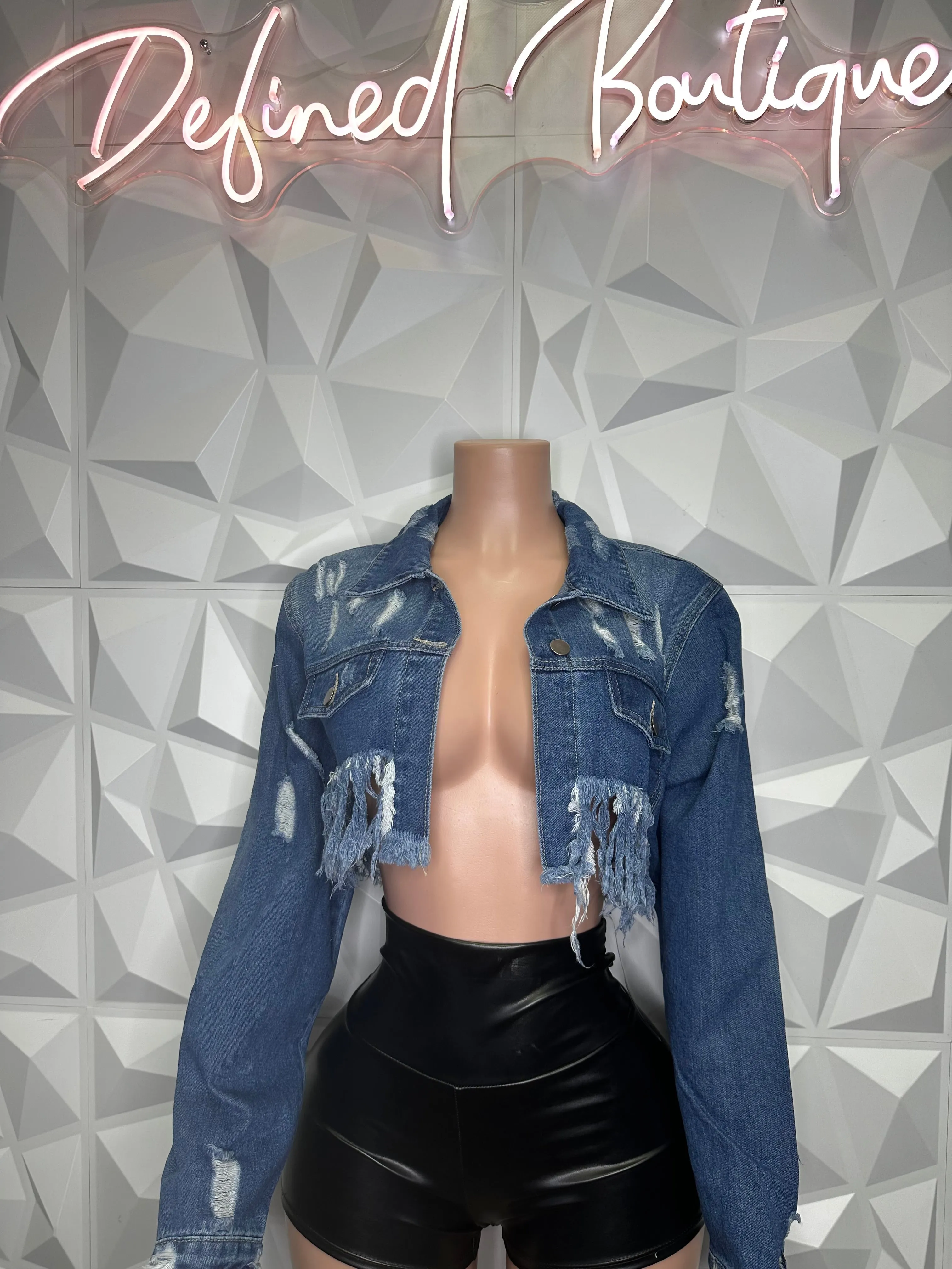 Frayed Denim | Jacket