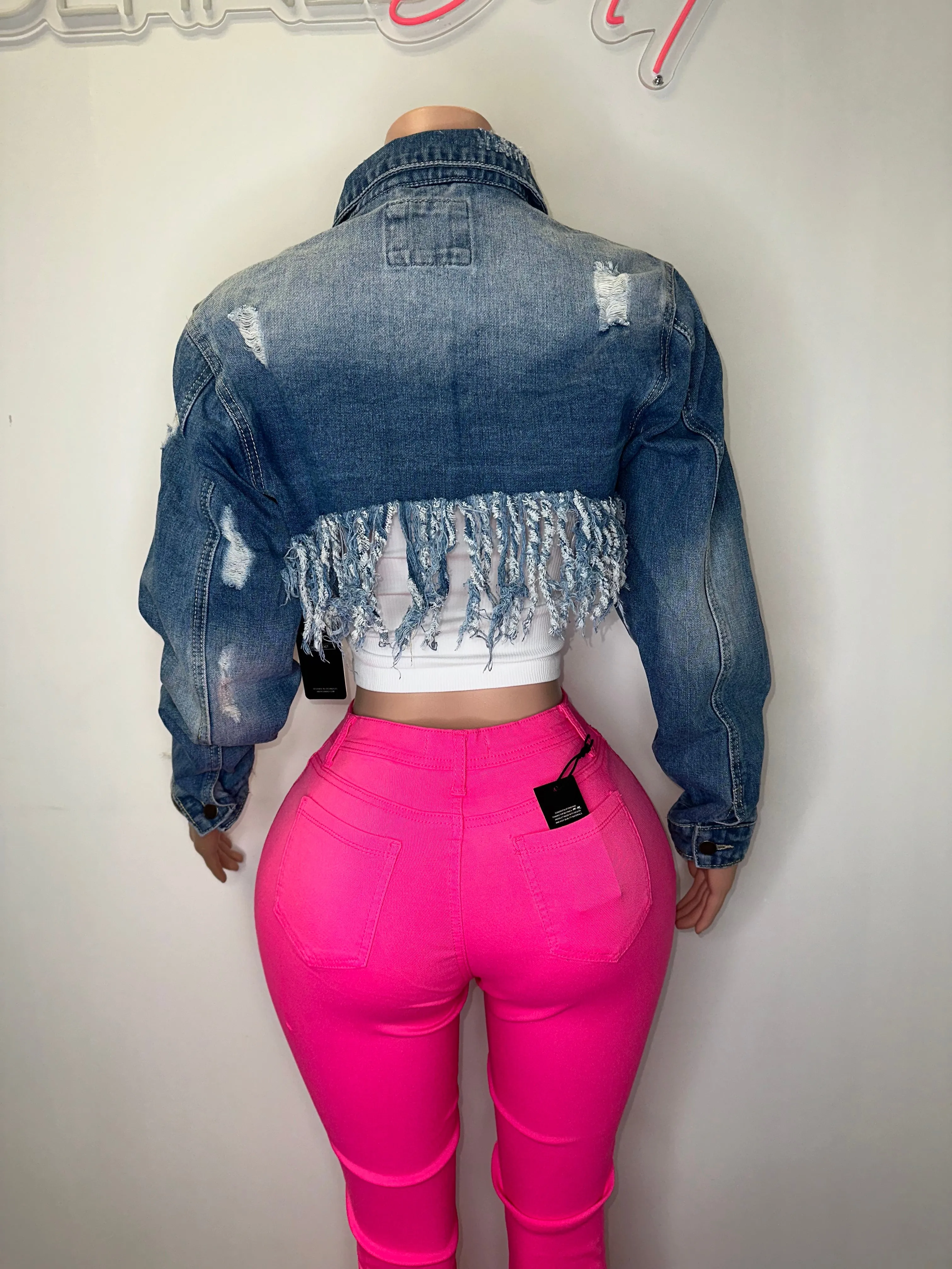 Frayed Denim | Jacket