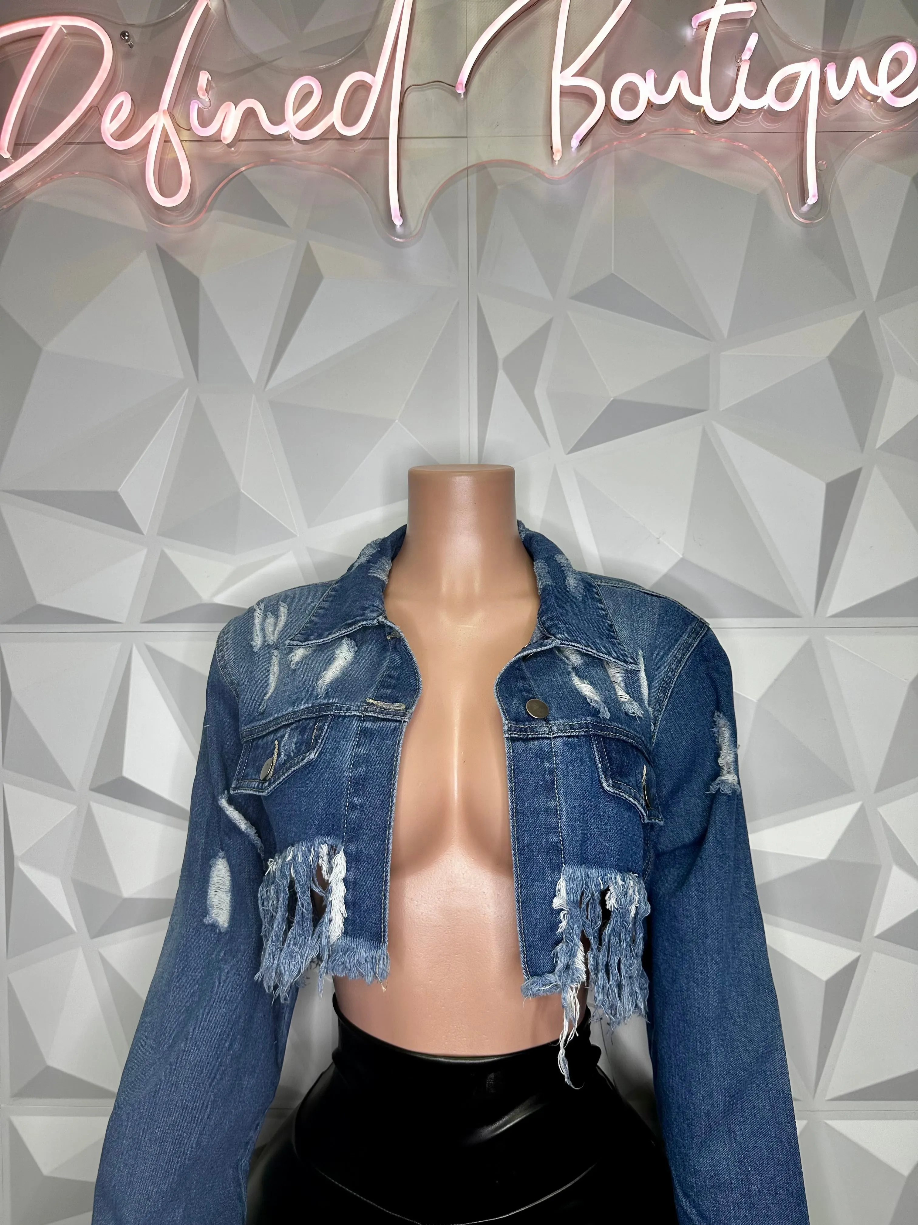 Frayed Denim | Jacket
