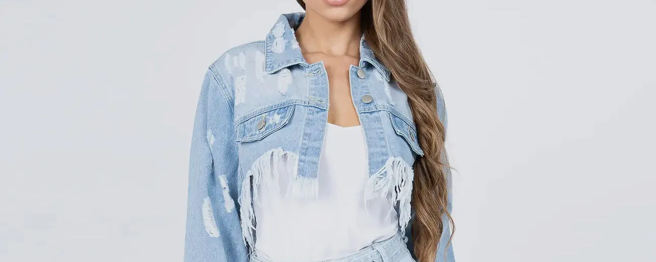 Frayed Denim | Jacket