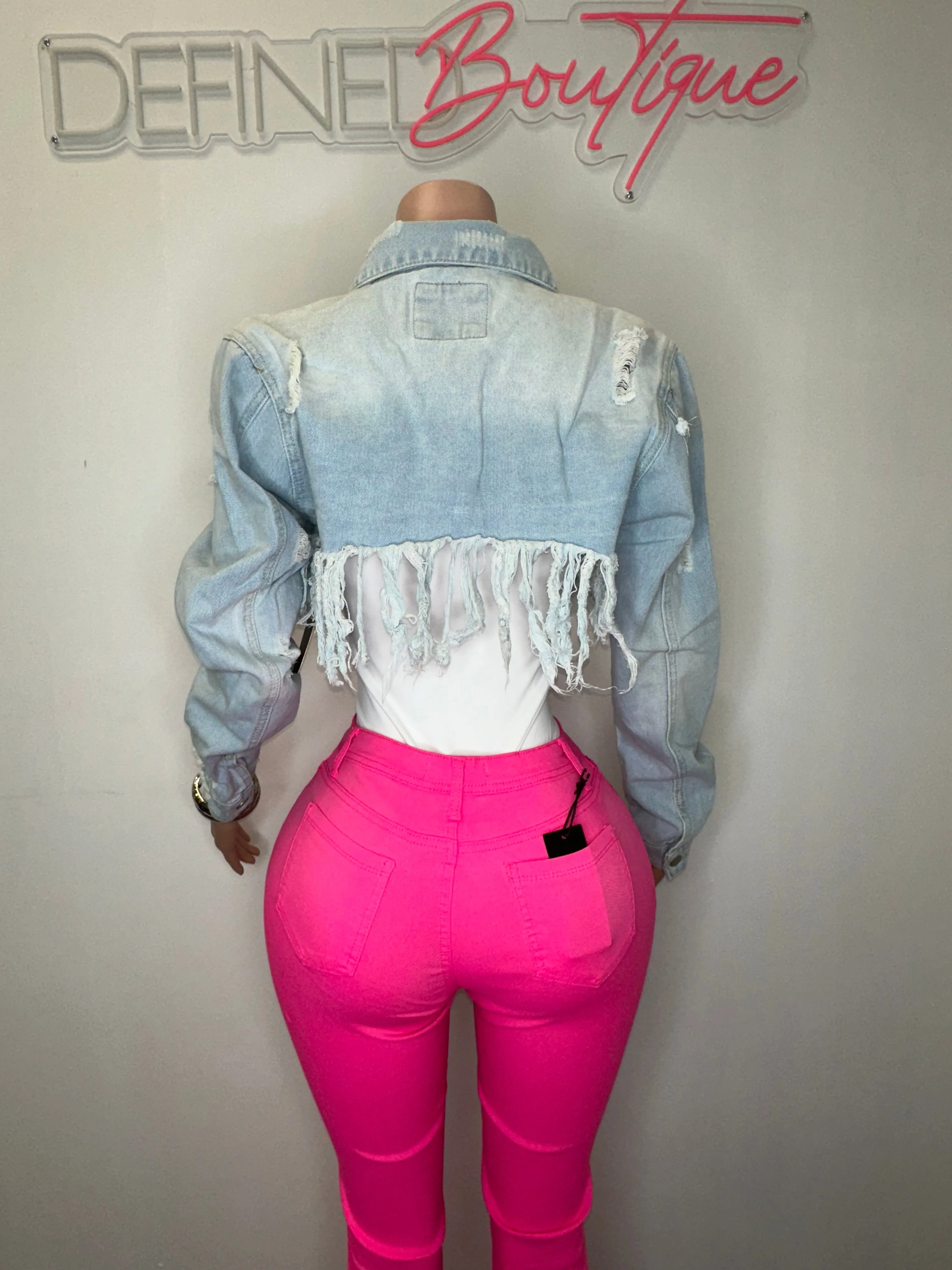 Frayed Denim | Jacket