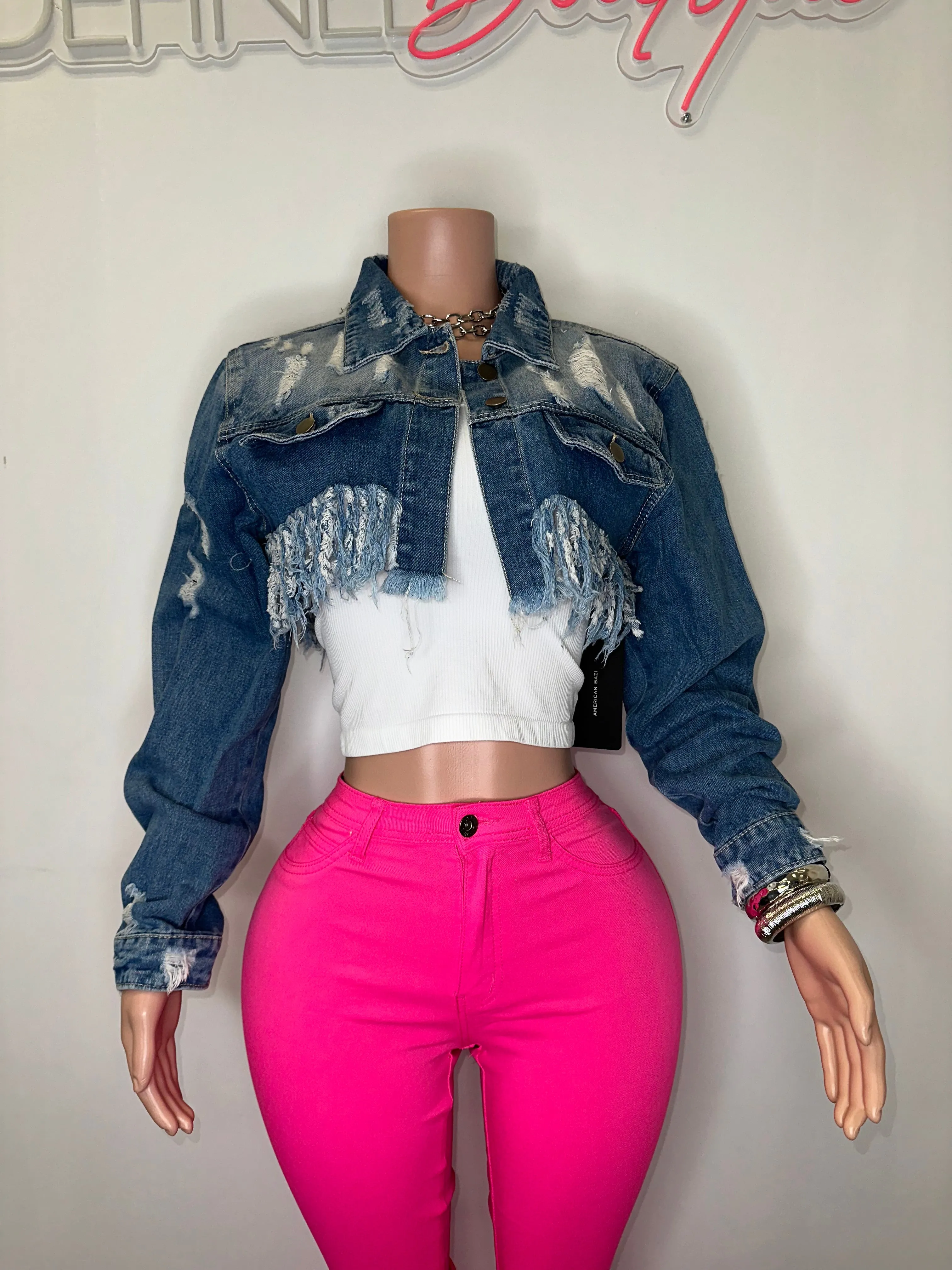 Frayed Denim | Jacket
