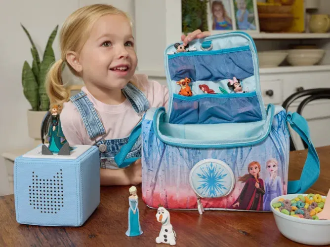 Frozen Listen & Play Bag - Disney- Listen & Play Bag Transport Carry Bag for Tonie Figures