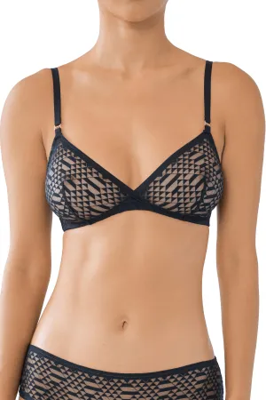 Garconne Bralette - Black