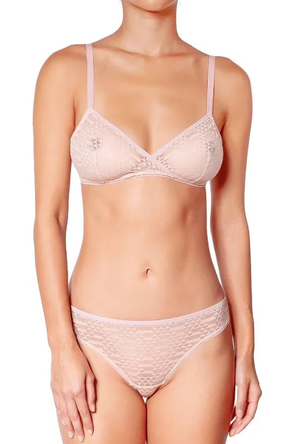 Garconne Bralette - Blush