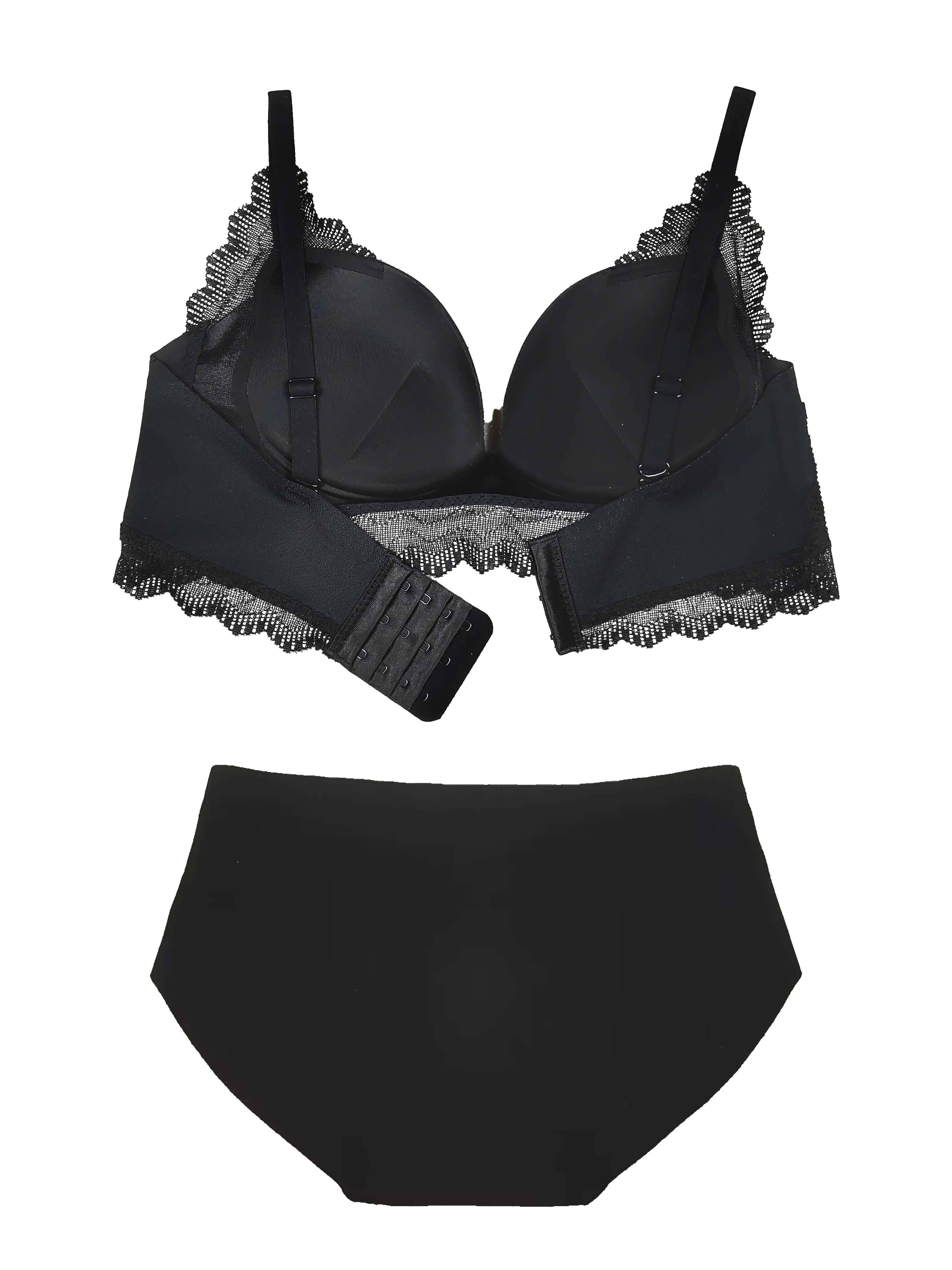Gather Romantic Lace Lift Bra Set