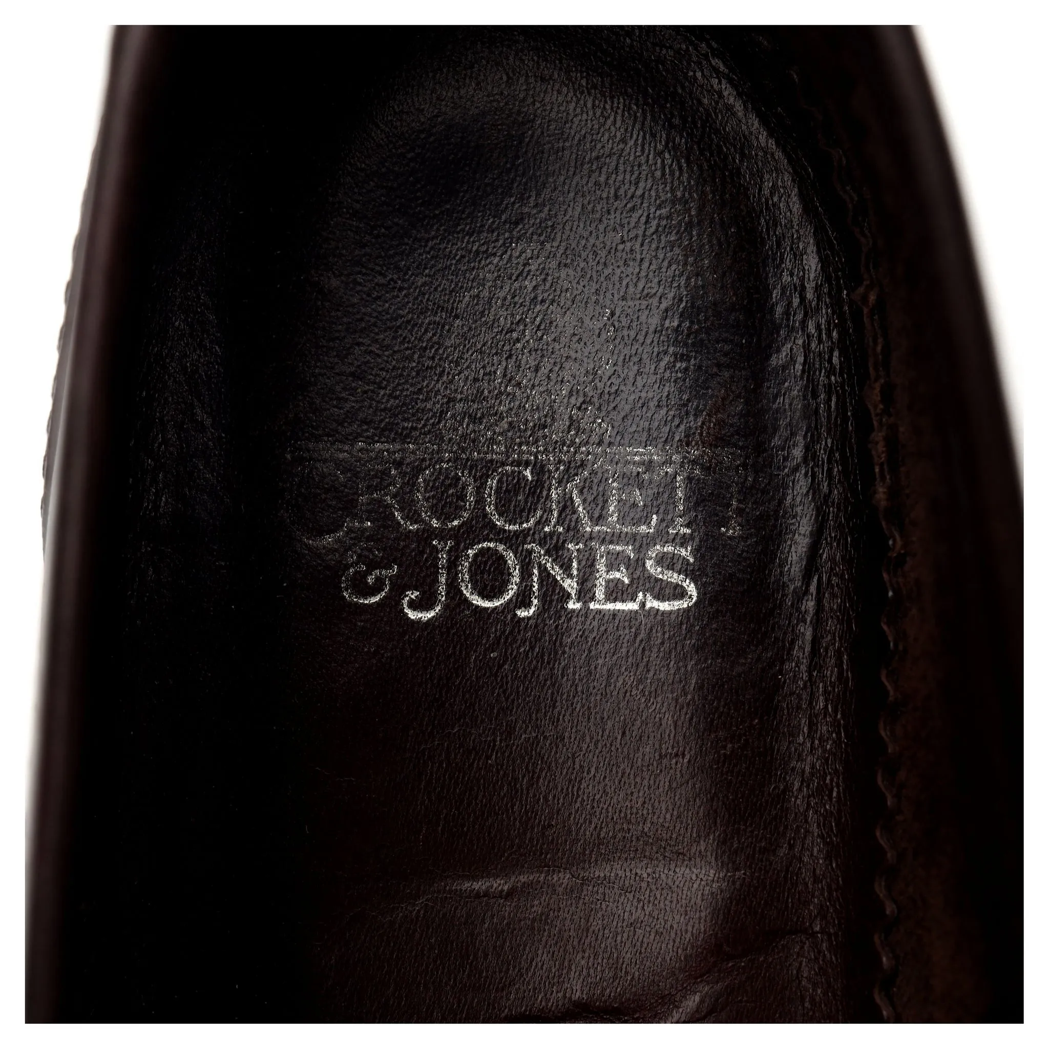 'Genoa' Dark Brown Leather Driving Loafers UK 6 E