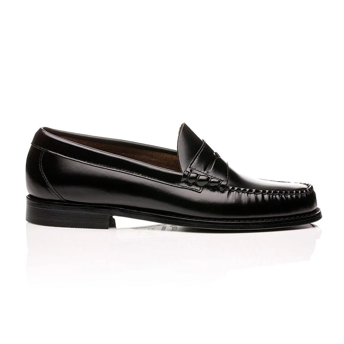 GH Bass Larson Penny Loafer Black/Wine