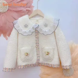 Girls' Winter Fur Coat