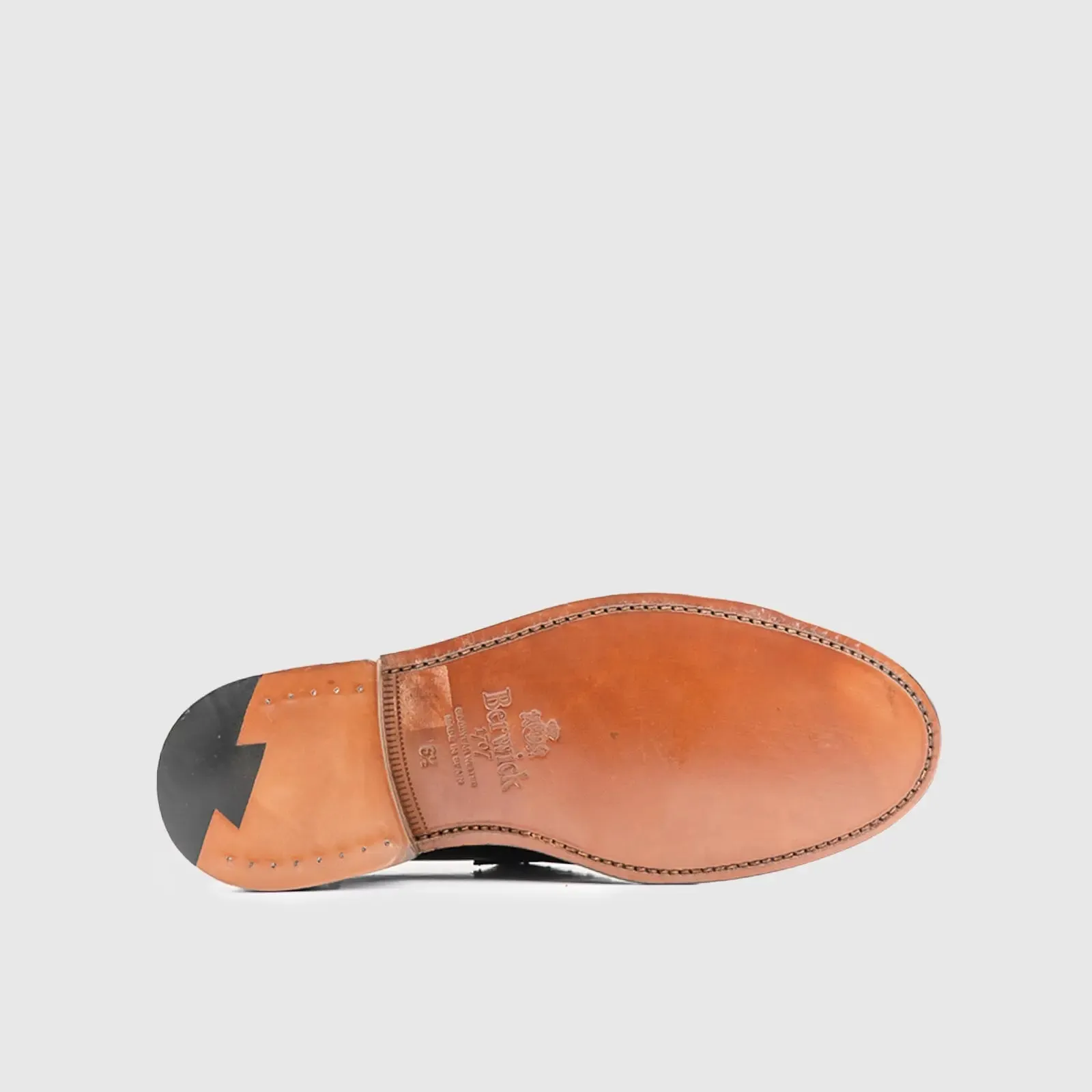 Goodyear Welt Split Toe Penny Loafer 11020 Black