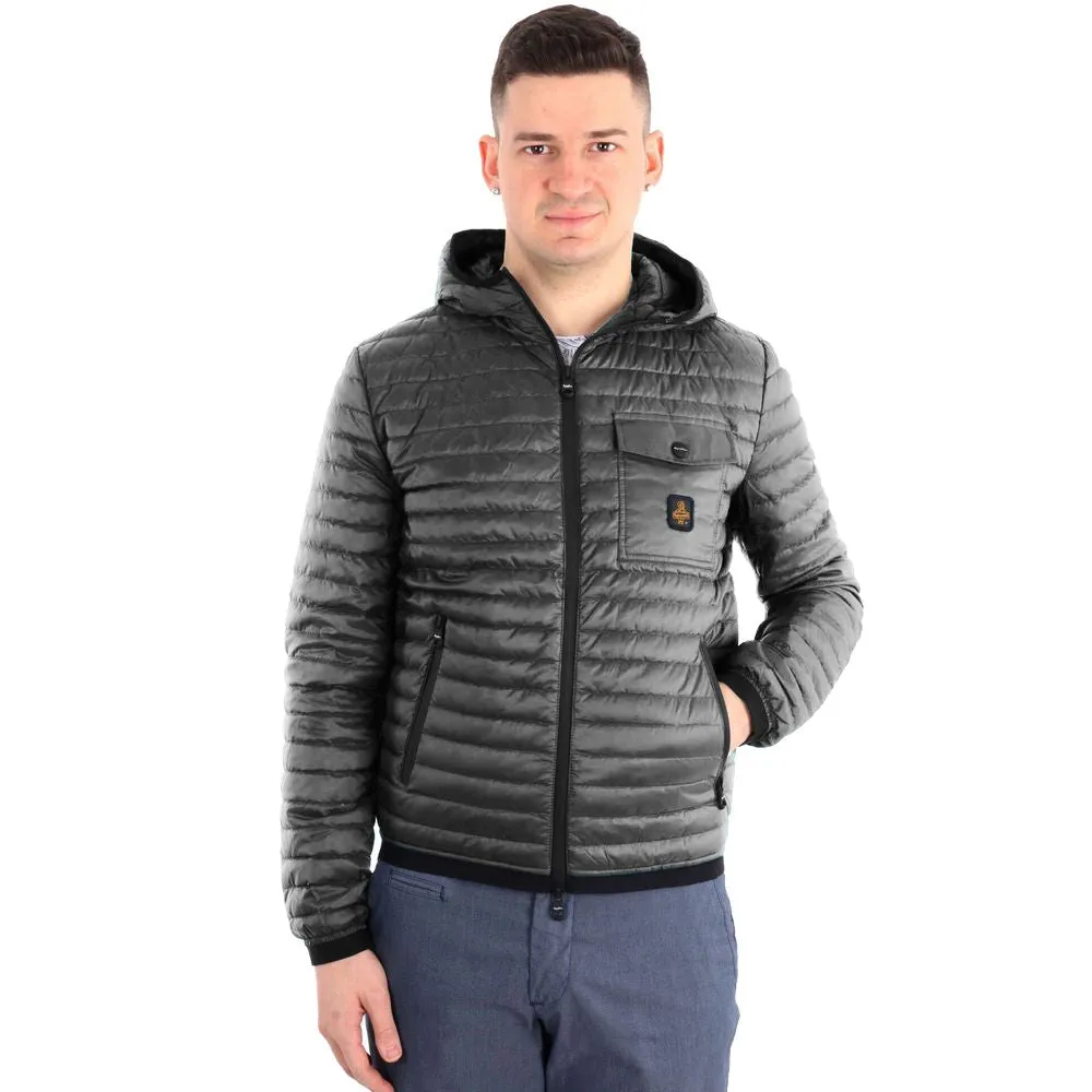 Gray Nylon Jacket
