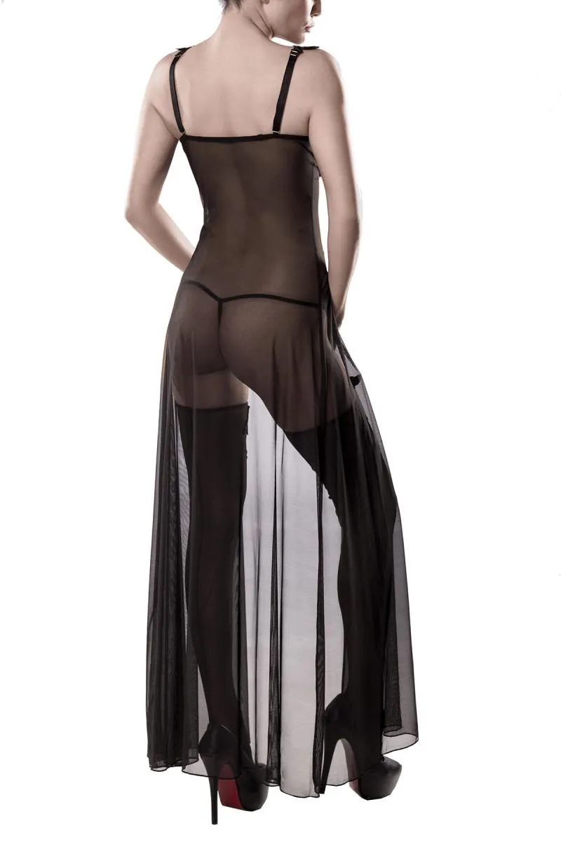 Grey Velvet Erotic Set