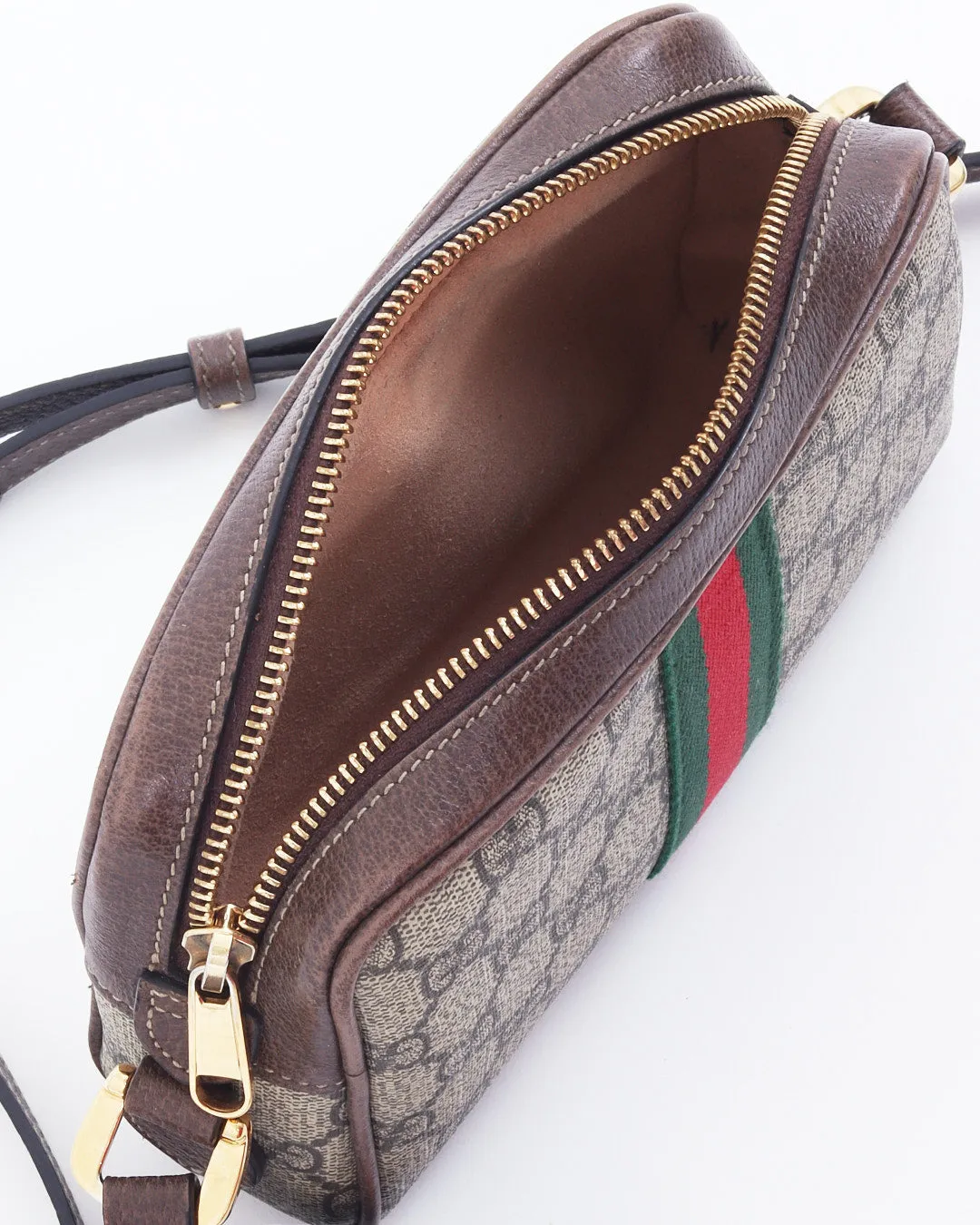 Gucci GG Canvas Print Ophidia Mini Crossbody Bag