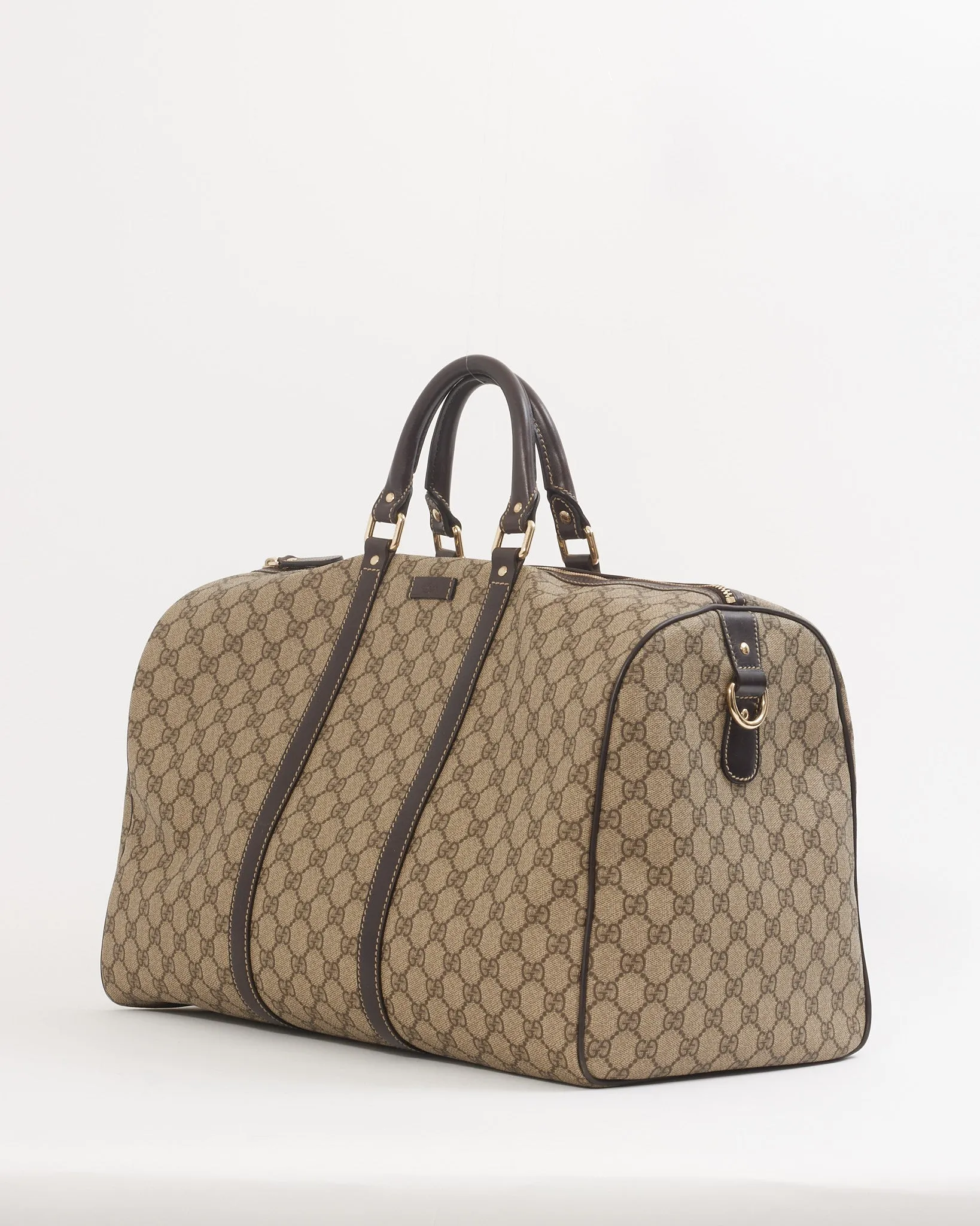 Gucci GG Print Canvas Travel Duffle Bag