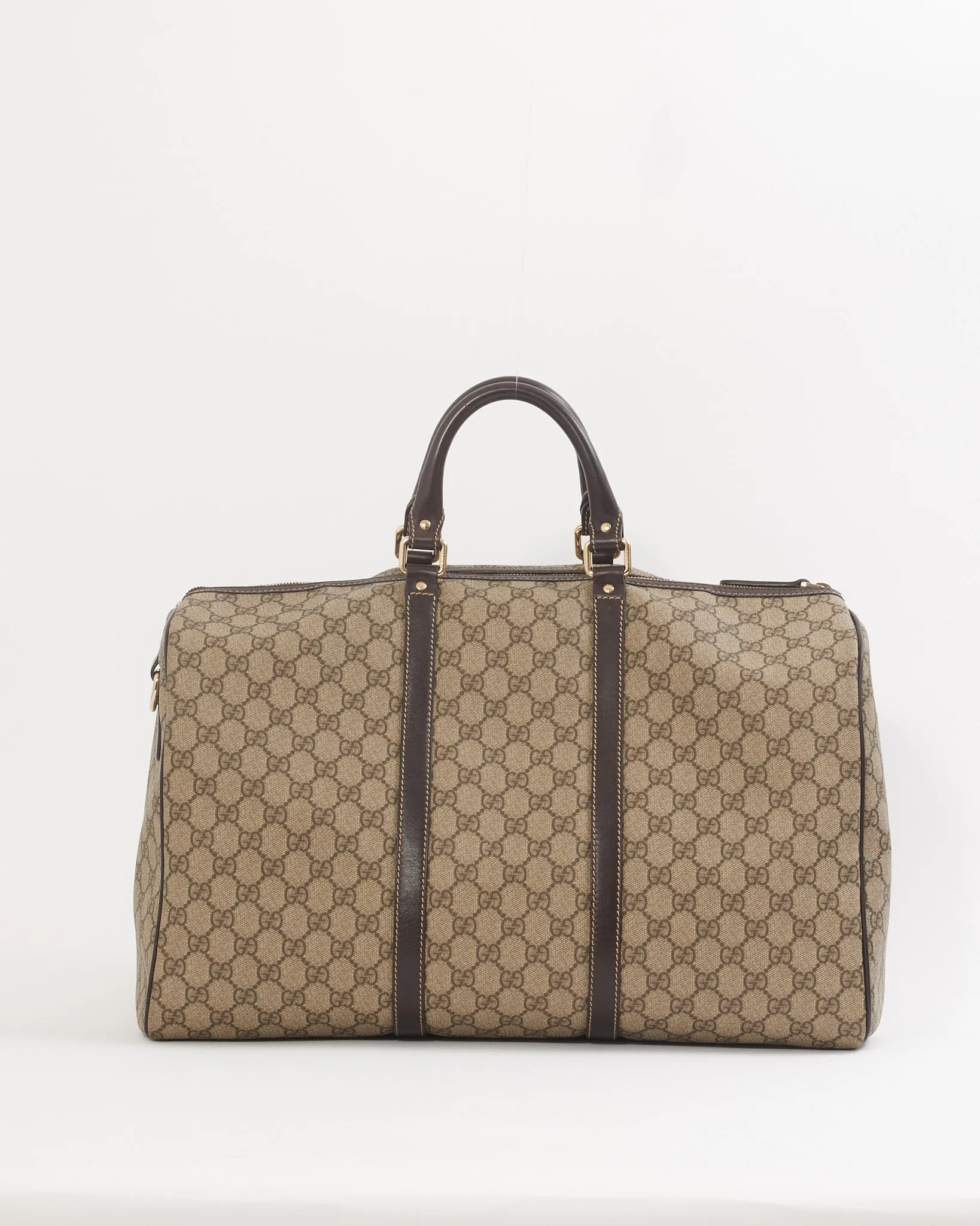 Gucci GG Print Canvas Travel Duffle Bag