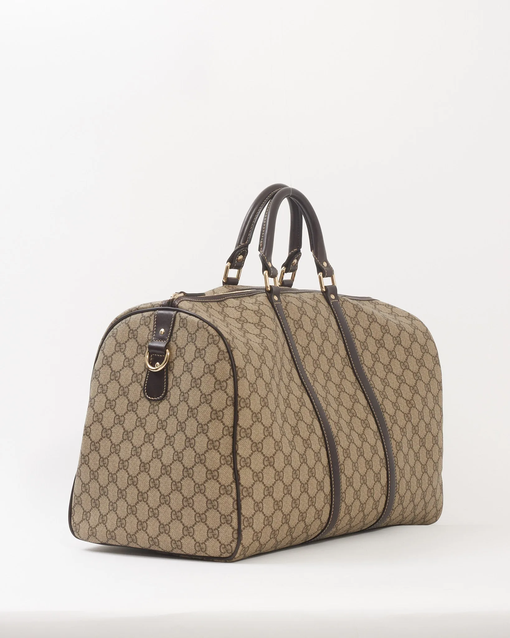 Gucci GG Print Canvas Travel Duffle Bag